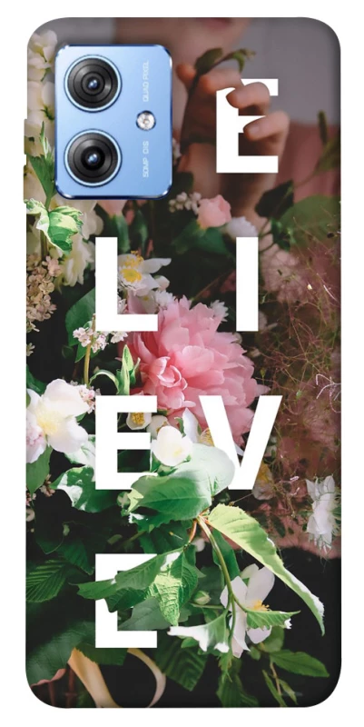 Чехол на Motorola Moto G84 Believe фото 1 из 1