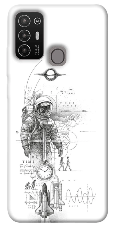 Чехол на ZTE Blade A52 Tattoo ver.1 фото 1 из 1