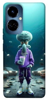 Чехол на TECNO Camon 19 Pro Сквидвард фото 1 из 1