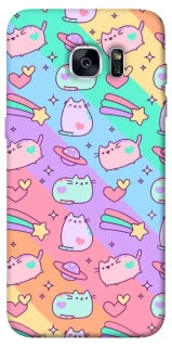Чехол на Samsung G935F Galaxy S7 Edge Cat Cute фото 1 из 1