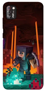 Чехол на TECNO POP 4 Pro Minecraft game adventure фото 1 из 1