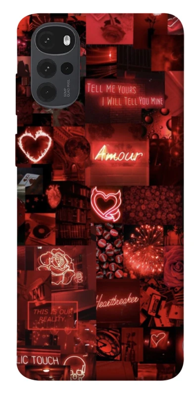 Чохол на Motorola Moto G22 Love collage ver.6 фото 1 з 1