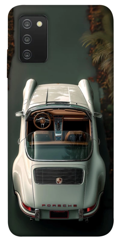 Чехол на Samsung Galaxy A03s White porsche фото 1 из 1
