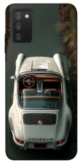 Чехол на Samsung Galaxy A03s White porsche фото 1 из 1