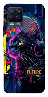 Чехол на Realme 8 Cyber Cat v2 фото 1 из 1