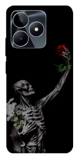 Чохол на Realme C53 Skeleton vs Rose фото 1 з 1