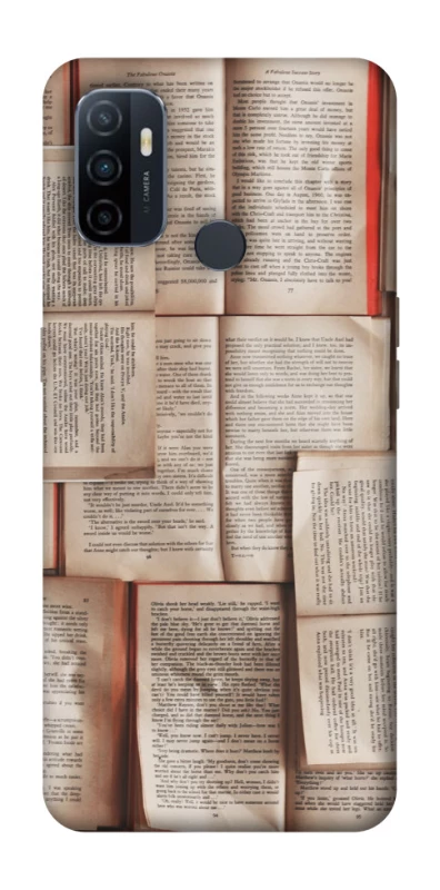 Чехол на Oppo A53 / A32 / A33 Книги фото 1 из 1