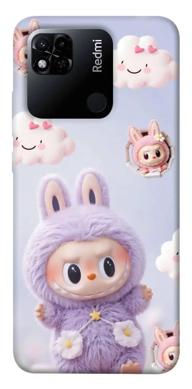 Чохол на Xiaomi Redmi 10A Labubu & clouds фото 1 з 1