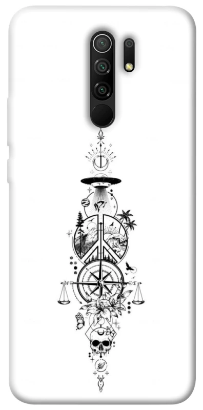 Чохол на Xiaomi Redmi 9 Tattoo ver.7 фото 1 з 1
