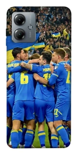 Чехол на Motorola Moto G14 Сборная Украины v3 фото 1 из 1