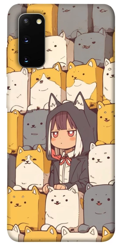 Чехол на Samsung Galaxy S20 Like a cat фото 1 из 1