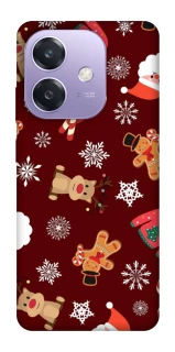 Чехол на Oppo A3 4G Новогодний v6 фото 1 из 1