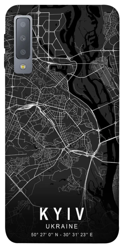 Чехол на Samsung A750 Galaxy A7 (2018) Kyiv map фото 1 из 1