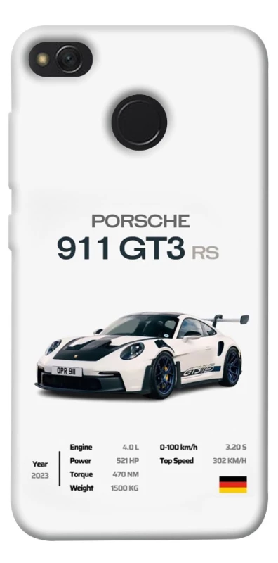 Чохол на Xiaomi Redmi 4X Porsche 911 GT3 фото 1 з 1
