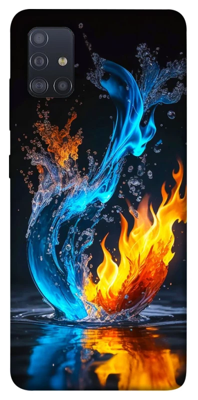Чохол на Samsung Galaxy M51 Water And Fire фото 1 з 1