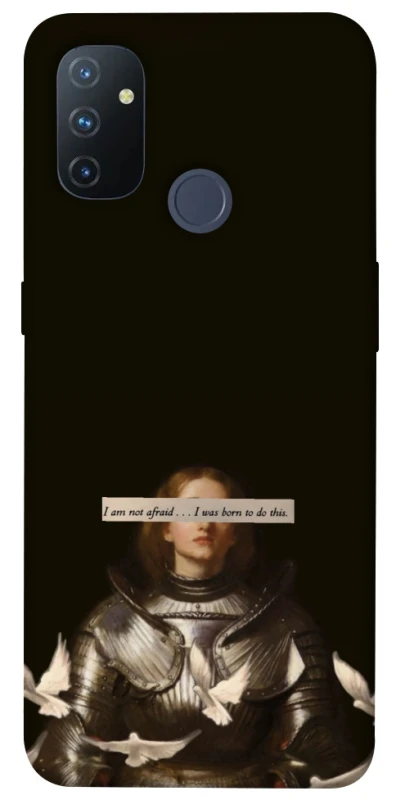 Чехол на OnePlus Nord N100 Not afraid фото 1 из 1