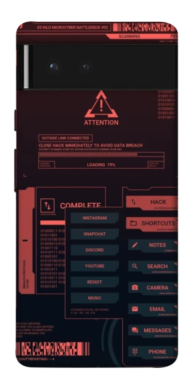 Чехол на Google Pixel 6 Attention фото 1 из 1