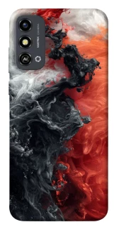 Чехол на ZTE Blade A53 Black and Red фото 1 из 1