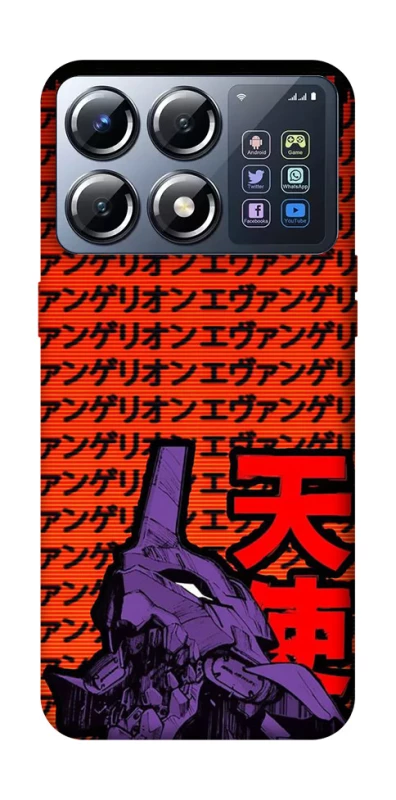 Чехол на Xiaomi POCO X8 Pro Евангелион фото 1 из 1