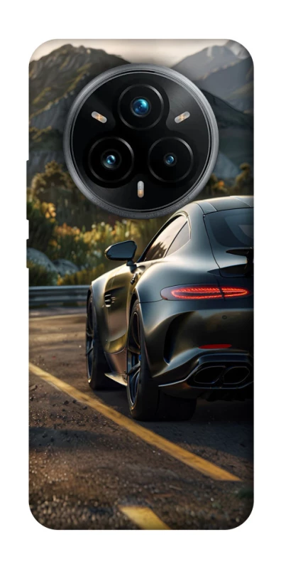 Чехол на Realme 14 Pro Car in the mountains фото 1 из 1