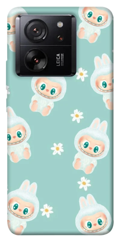 Чохол на Xiaomi 13T Pro Labubu Green фото 1 з 1