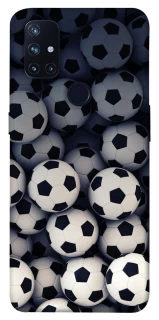 Чехол на OnePlus Nord N10 5G Футбольные мячи фото 1 из 1