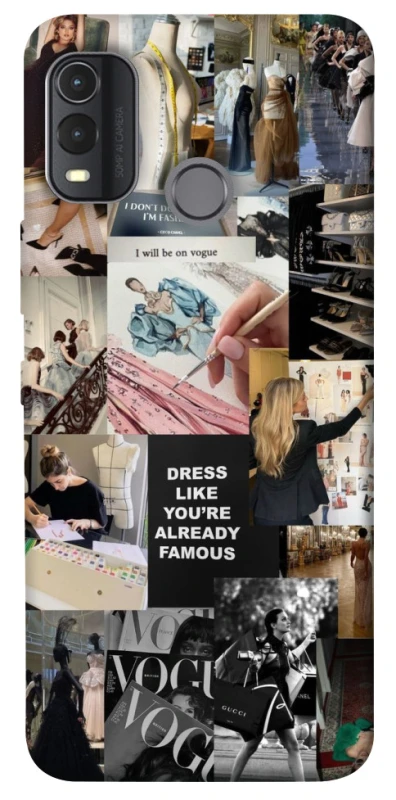 Чехол на Nokia G11 Plus Fashion collage ver.11 фото 1 из 1