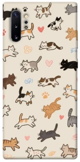 Чехол на Samsung Galaxy Note 10 Plus Cat style ver.2 фото 1 из 1