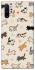 Чехол на Samsung Galaxy Note 10 Plus Cat style ver.2 фото 1 из 1