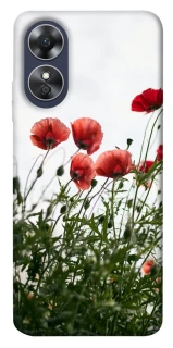 Чохол на Oppo A17 Поле маків фото 1 з 1
