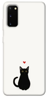 Чохол на Samsung Galaxy S20 cat in love фото 1 Чохол на Samsung Galaxy S20 cat in love фото 1 з 1