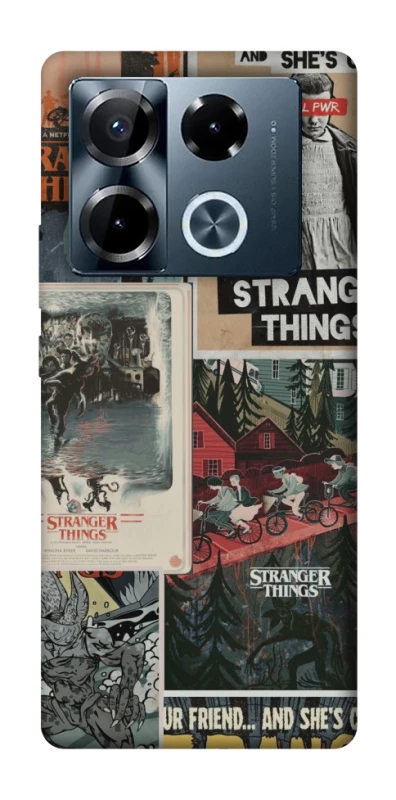Чехол на Infinix Note 40 Pro 4G Stranger Things ver.15 фото 1 из 1