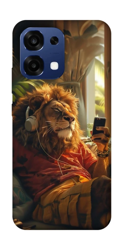 Чохол на Oppo A6 Pro 4G/5G Лев v2 фото 1 з 2