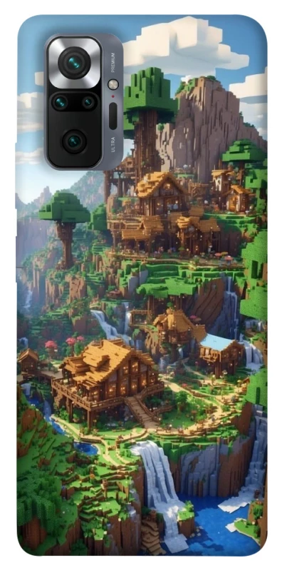 Чехол на Xiaomi Redmi Note 10 Pro Minecraft universe фото 1 из 1