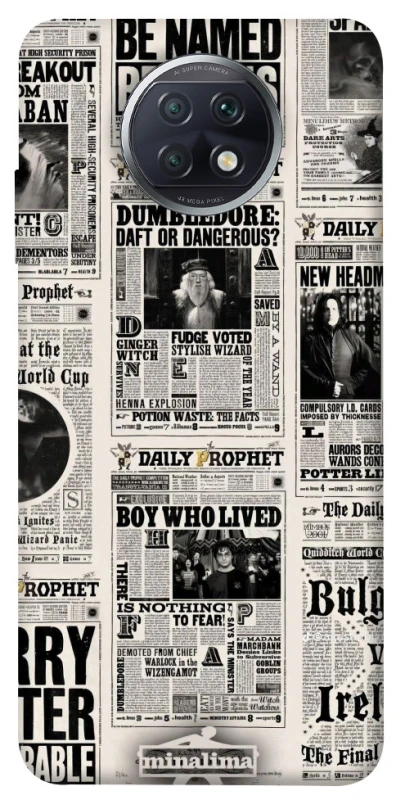 Чохол на Xiaomi Redmi Note 9 5G / Note 9T Harry Potter newspaper фото 1 з 1