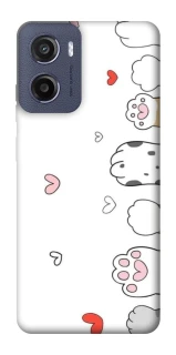 Чехол на Motorola Moto E15 Paws фото 1 из 1