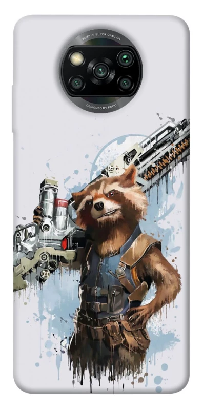 Чехол на Xiaomi Poco X3 NFC / Poco X3 Pro Rocket Raccoon фото 1 из 1