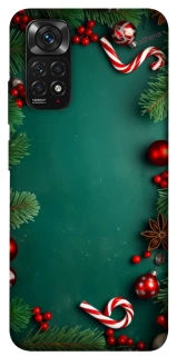 Чехол на Xiaomi Redmi Note 11 (Global) / Note 11S Новогодний v35 фото 1 из 1