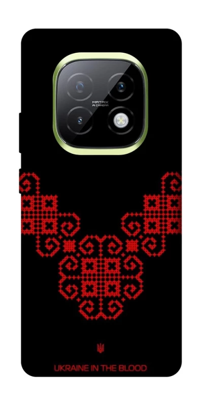 Чохол на Realme Narzo 70 Turbo Чорно-червона вишиванка фото 1 з 1