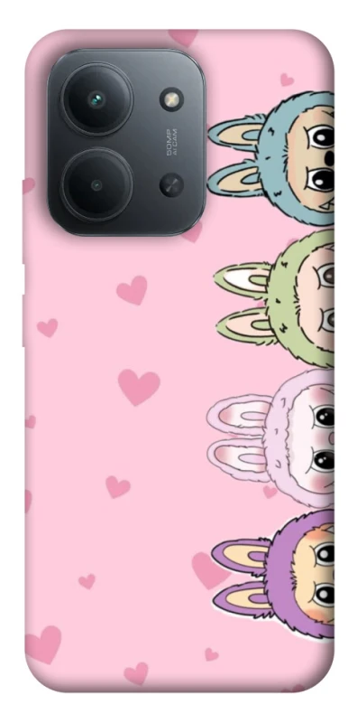 Чохол на Xiaomi Redmi 15C (EU) All Labubu 4 фото 1 з 1