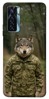 Чохол на TECNO Camon 17 Pro Вовк захисник фото 1 з 1