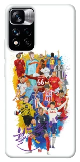 Чохол на Xiaomi Redmi Note 11 5G Football Abstract v2 фото 1 з 1