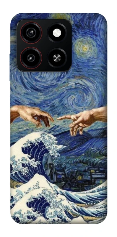 Чохол на ZTE Blade A35 4G Art collage ver.7 фото 1 з 1