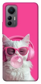Чехол на Xiaomi 12 Lite Pink kitty фото 1 из 1
