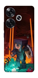 Чехол на Xiaomi Poco F6 Minecraft game adventure фото 1 из 1