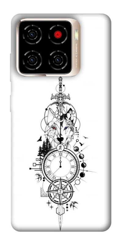 Чехол на ZTE Blade A56 Tattoo ver.8 фото 1 из 1