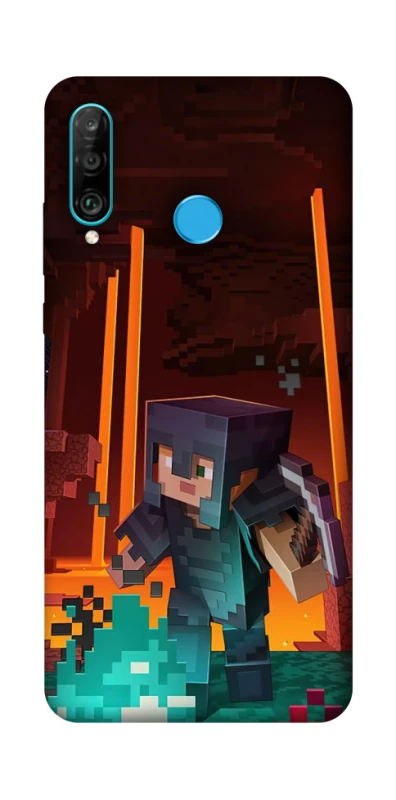 Чохол на Huawei P30 lite Minecraft game adventure фото 1 з 1