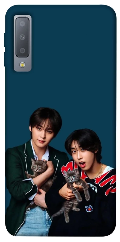 Чохол на Samsung A750 Galaxy A7 (2018) Lee Know and Han - Stray Kids фото 1 з 1