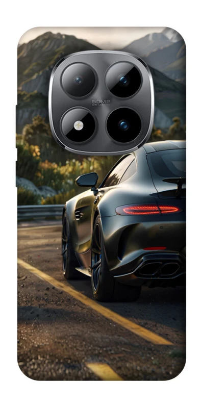 Чехол на Xiaomi Redmi Note 15 Pro 5G Car in the mountains фото 1 из 1