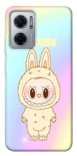 Чехол на Xiaomi Redmi Note 11E Fluffy Rainbow Labubu фото 1 из 1
